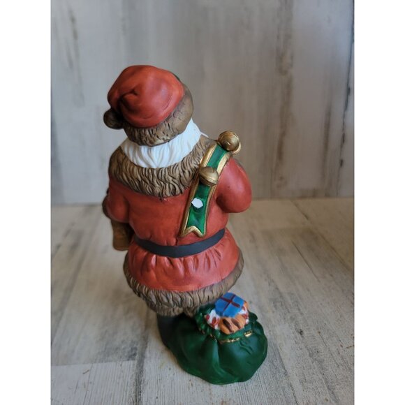 Traditions porcelain Vintage Santa Claus gifts ornament Xmas figure - Picture 5 of 7